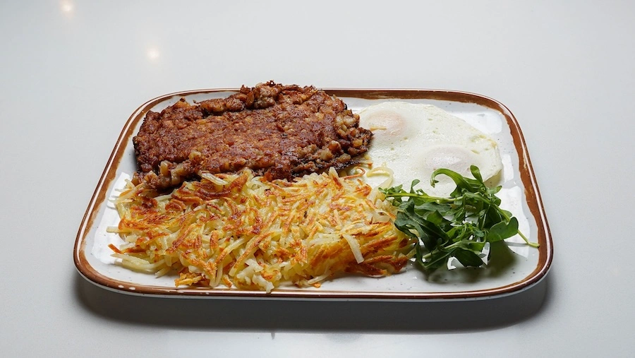 Corned Beef Hash & Eggs