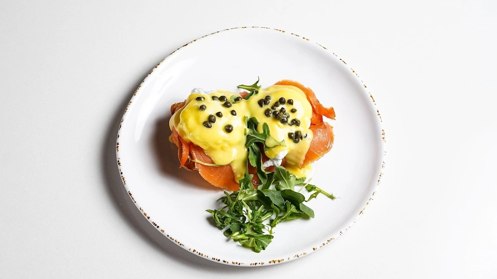 Pebble Beach Eggs Benedict
