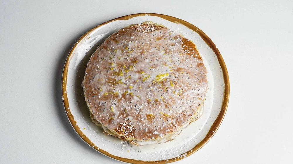 Lemon Poppyseed Pancakes