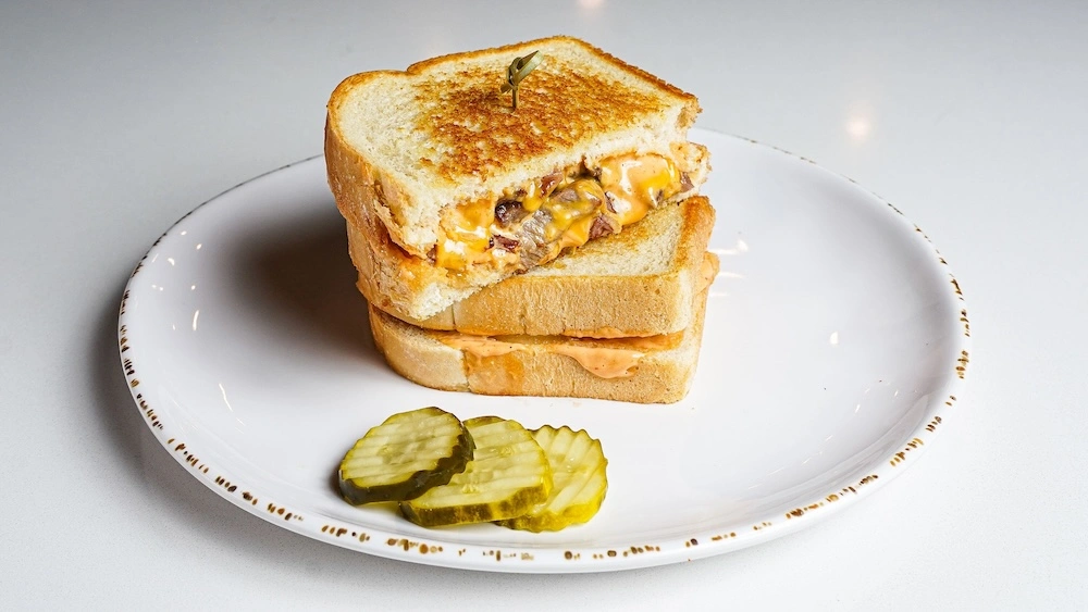 BBQ Brisket Grilled Cheese